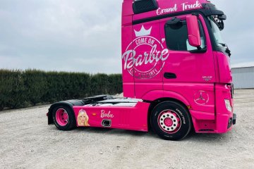 *MERCEDES Actros 2016 Low deck* Full OPCJA * Różowy BARBIE GIRL