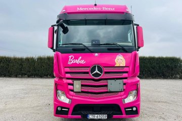 ACTROS 2016 Low deck* Full OPCJA * Różowy BARBIE GIRL