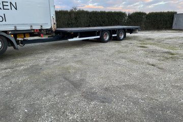 PRZYCZEPA Tandem platforma 7,7 długa* Przyczepa platforma tandem