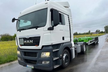 Podkontenerowa* Naczepa kontenery morskie ADR*  Skrętna Oś *200 tys km