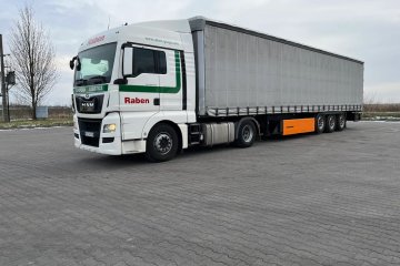 Sprowadzona z Niemiec* 500 tys km * Kosz kosz na palety* Oś podnoszona