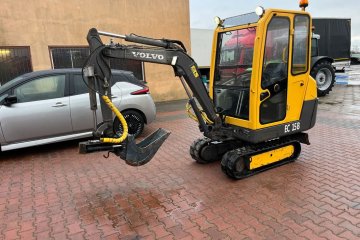 EC 15B * Minikoparka Volvo EC 15 B świeżo sprawdzona * Zadbana