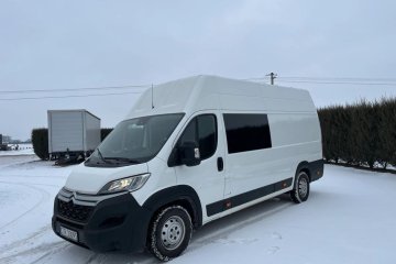* Citroen Jumper brygadówka 7 osób * Najdłuższy i najwyży L4H3 * Regał